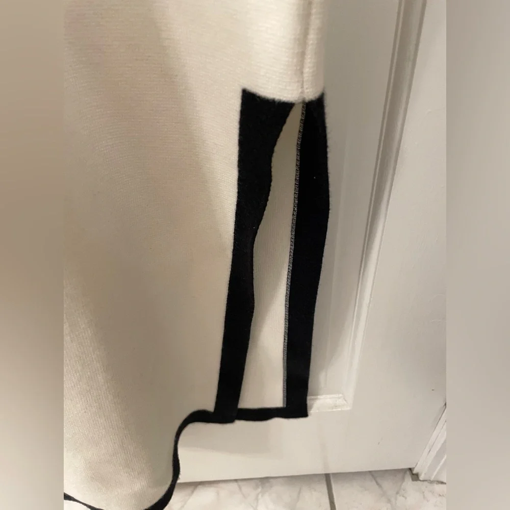 NWOT English Factory Knit Midi Dress With Ribbon Tie - Picture 7 of 9